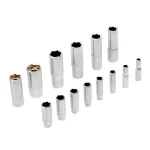 Набор инструментов, 1/2", 1/4", CrV, S2, пластиковый кейс, 94 предмета Denzel