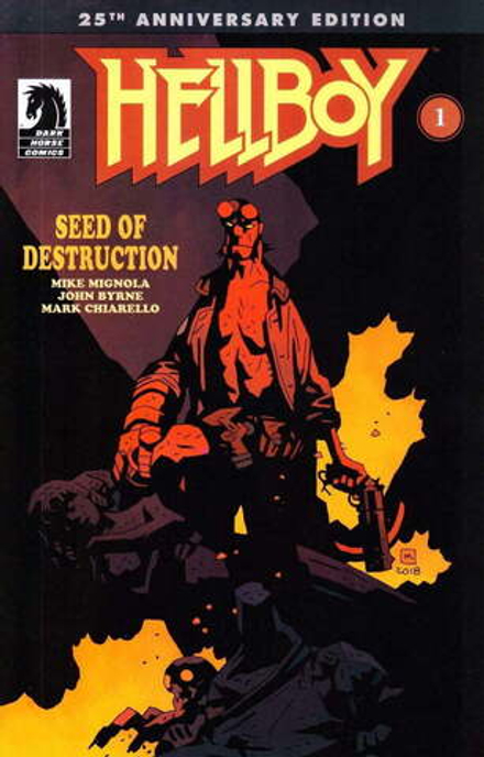 Комикс Hellboy Seed Of Destruction Issue #1 (Anniversary Edition)