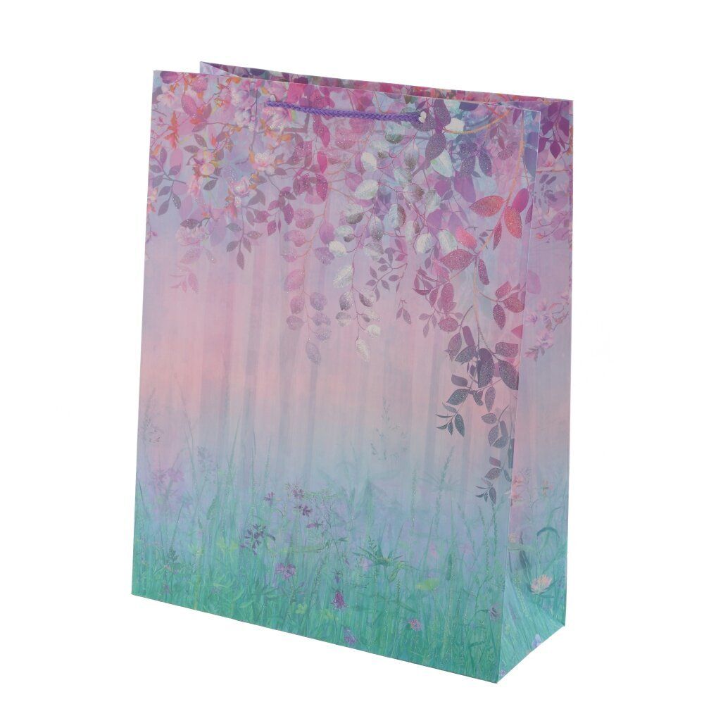 GAEM Пакет подарочный M (бумага, плотность 210г/м2, блок микс 12шт), L26 W10 H32 см, 4в.