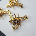 Подвеска, пчела, позолота, размер 20×22мм, фурнитура люкс, штучно