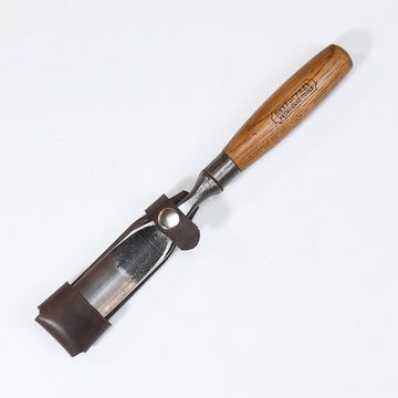 Стамеска ПЕТРОГРАДЪ, серия Вологда, прямой клинок, полукруглая РК н7,30мм