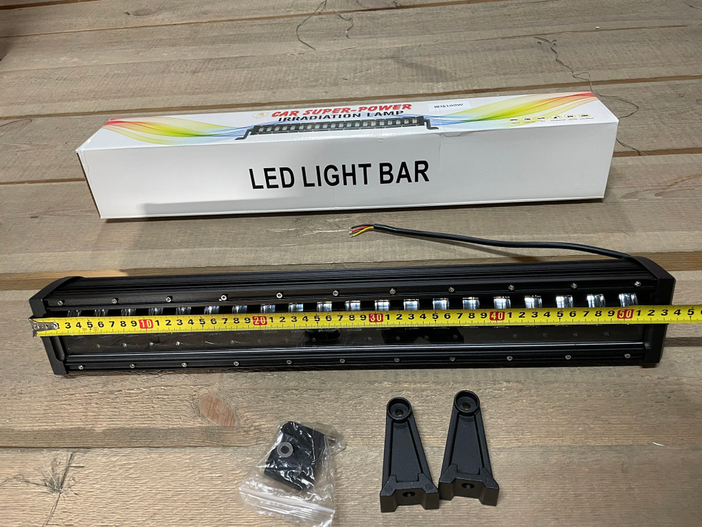 100W / Светодиодная балка, 20 LED - 100W, 54 см, белый + желтый, серия: драйвер (1 шт.) =