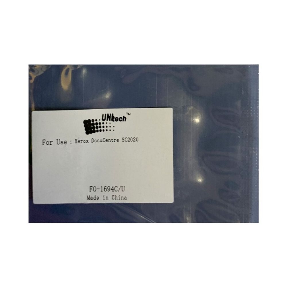 Чип для картриджа Xerox DocuCentre SC2020 (3K) cyan UNItech (Apex)