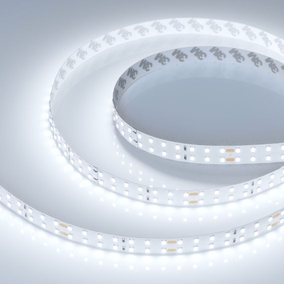 Светодиодная лента Arlight 20W/m 196LED/m 2835SMD холодный белый 5M 019089(2)