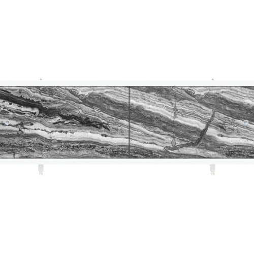 Экран для ванны УНИВЕРСАЛ-Кварт 1,7 черный мрамор  Новый