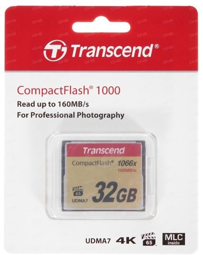 Карта памяти Transcend TS32GCF1000 32 Гб Карта памяти Transcend TS32GCF1000 32 Гб