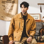 Американский стиль ретро многокарманная мужская ветровка-пиджак весенний и осенний сезон