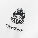 Футболка Ymkashix Hellcome logo белая