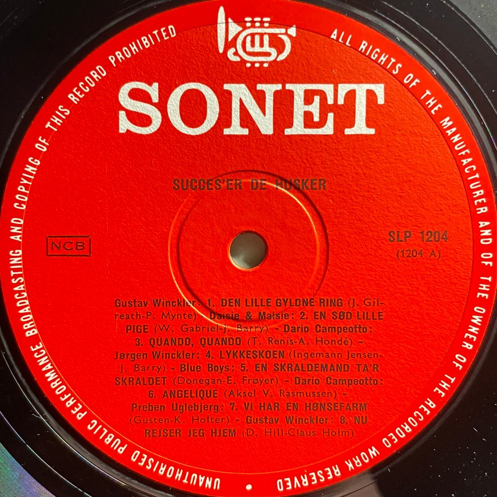 Сборник Succes'er De Husker (Дания)