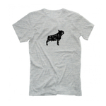 Футболка "Французский бульдог - набросок"