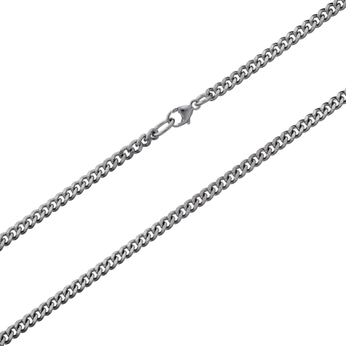 Цепь из серебра/Панцирь/Родий