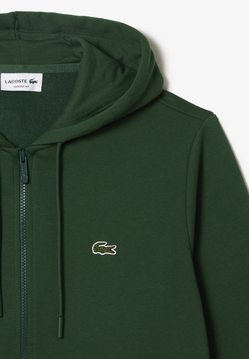 Lacoste Толстовка на молнии - Зелёный (LA222S089-M11)