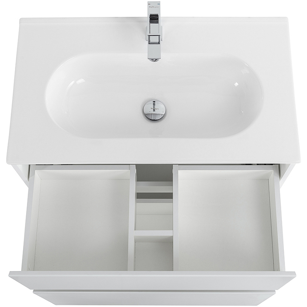Тумба под раковину BelBagno Kraft 80 KRAFT-800-2C-PIA-BO Bianco Opaco