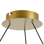 736181 Люстра ROTONDA 51W LED 2808LM 180G ЛАТУНЬ 3000K