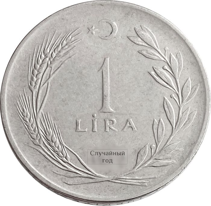 1 лира 1959-1966 Турция