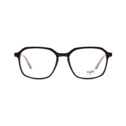 Оправа квадрат Agio 60146P c4 темно-фиолетовая с бежевым