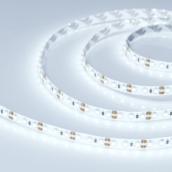 Светодиодная влагозащищенная лента Arlight 9,6W/m 120LED/m 2835SMD холодный белый 5M 016838(2)