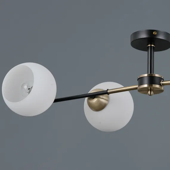 IL0469-4CSQ-24 BK AB LIBRA светильник потолочный