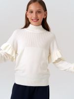 Джемпер для девочки AT244 молочный