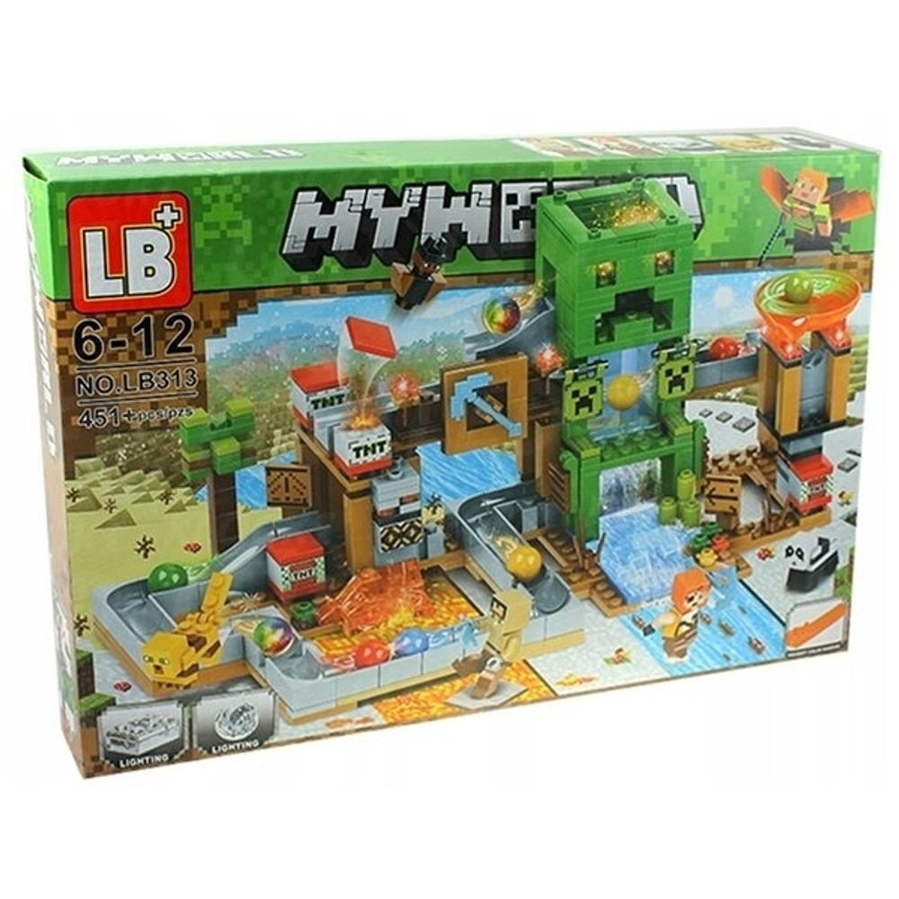 Конструктор Майнкрафт LB+ MY WORLD NO.LB313 / 451 деталей