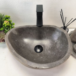 Раковина из речного камня RS-63511 (45*34*16) 0122