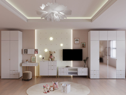 Шкаф для одежды, шкаф белый, Окленд 79-658.2