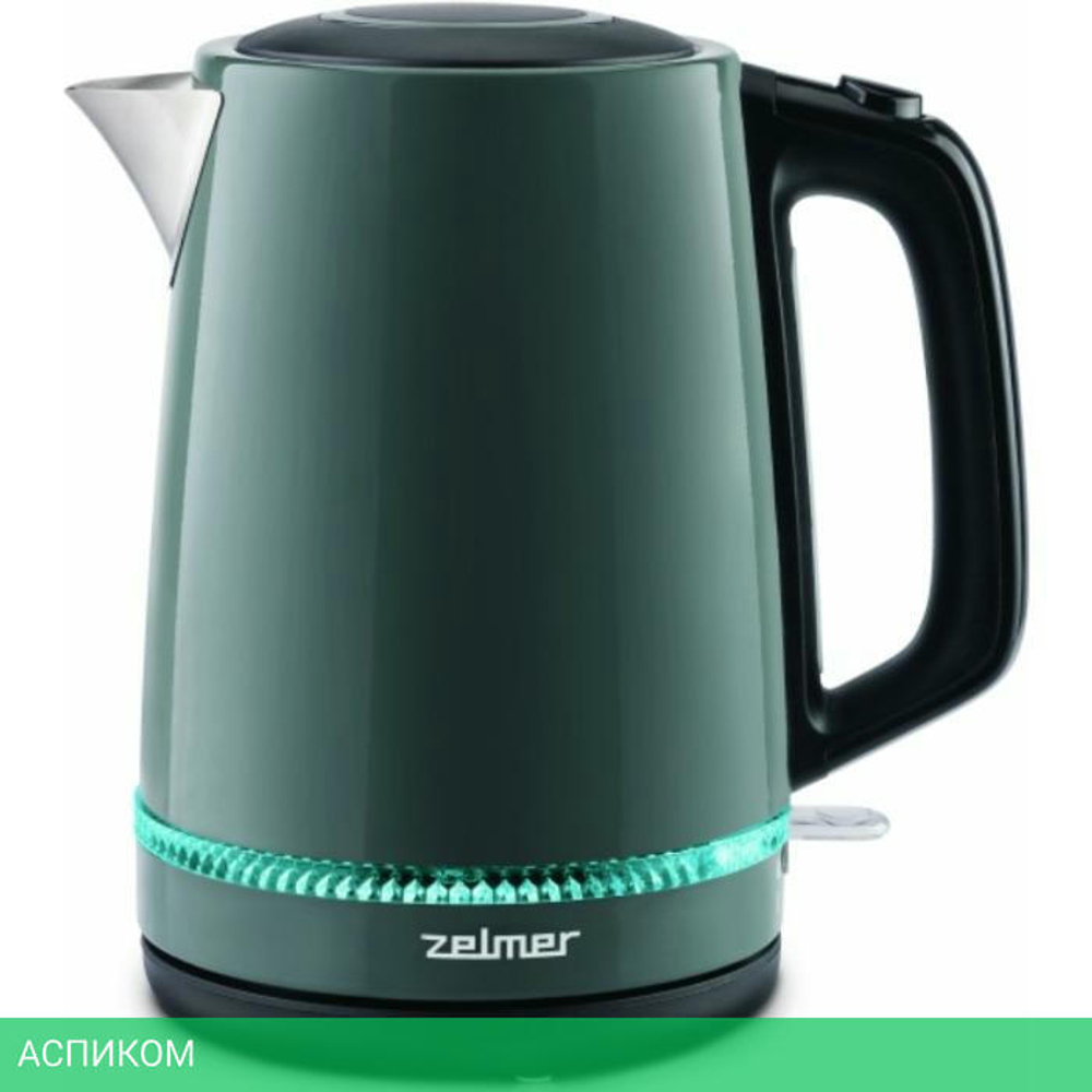 Электрочайник Zelmer ZCK7921G Green (71505025P)