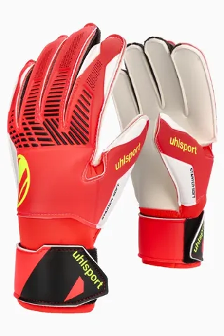 Вратарские перчатки Uhlsport FM ZNE Starter Soft - красный