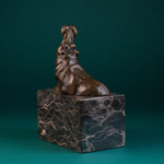 Кабинетная скульптура «Бегемоты»