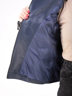 Косуха кожаная куртка женская Турция