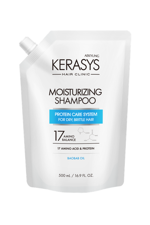 [KeraSys] Moisturizing shampoo - Шампунь для волос увлажняющий, 500 мл