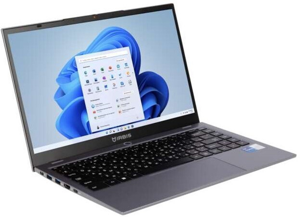 Ноутбук  Irbis 14NBP3003PD_G2 14 ", Core i5, 16 Гб RAM, 512 Гб SSD, Iris Xe Graphics, Светло-серый