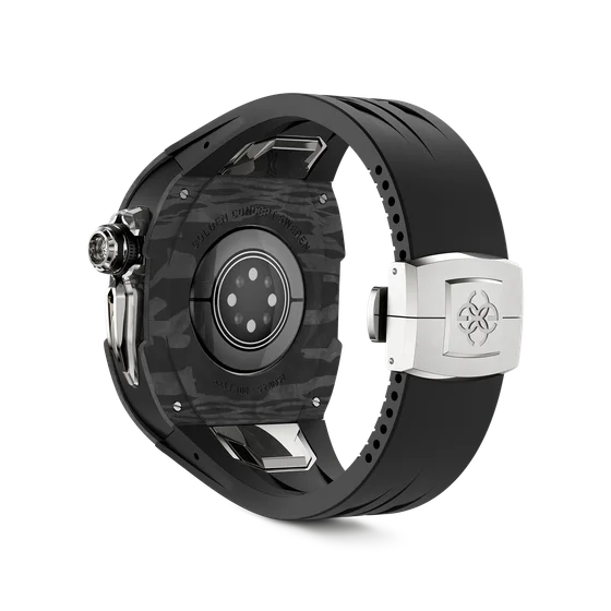 Корпус для Apple Watch RSCIII46 - Silver Carbon