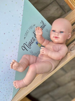 Кукла Реборн Nines 37см Baby виниловая (N0231)