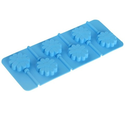Форма для леденцов "Ромашка" 9,5*24*1 см, 6 ячеек