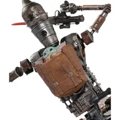 Статуэтка Star Wars Mandalorian IG-11 and The Child Deluxe