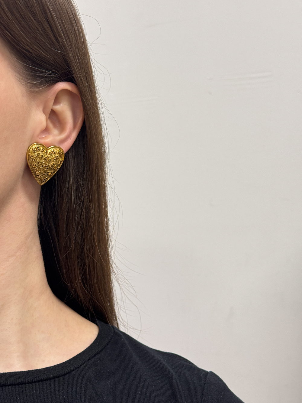 Клипсы в виде сердец Sonia Rykiel
