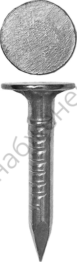 ЗУБР 80 х 4.0 мм, гвозди с большой потайной головкой, цинк, 100 шт (4-305091-40-080)