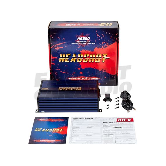 Усилитель Kicx HeadShot HS850