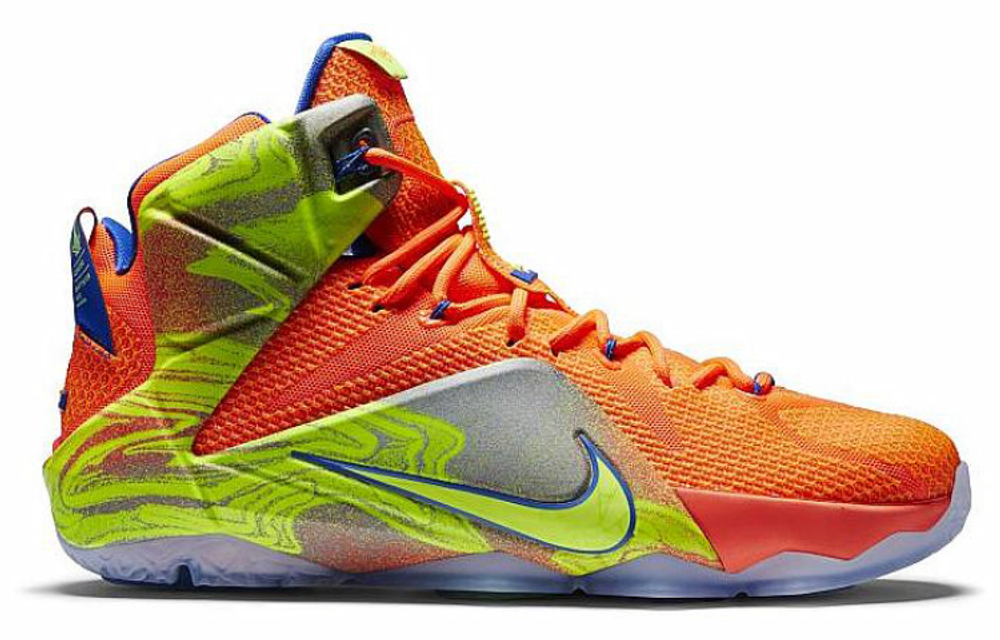 Кроссовки Nike Lebron 12 Six Meridians