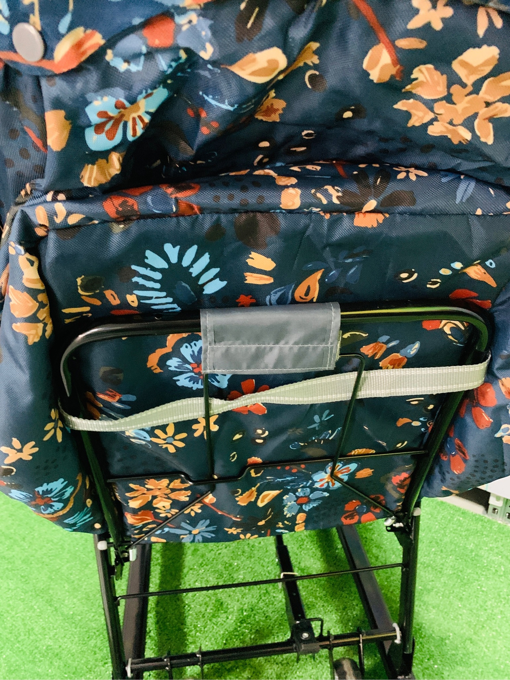 Коляска комбинированная «Ника Детям 7-5» принт: цветочный темный (арт. НД7-5/3)