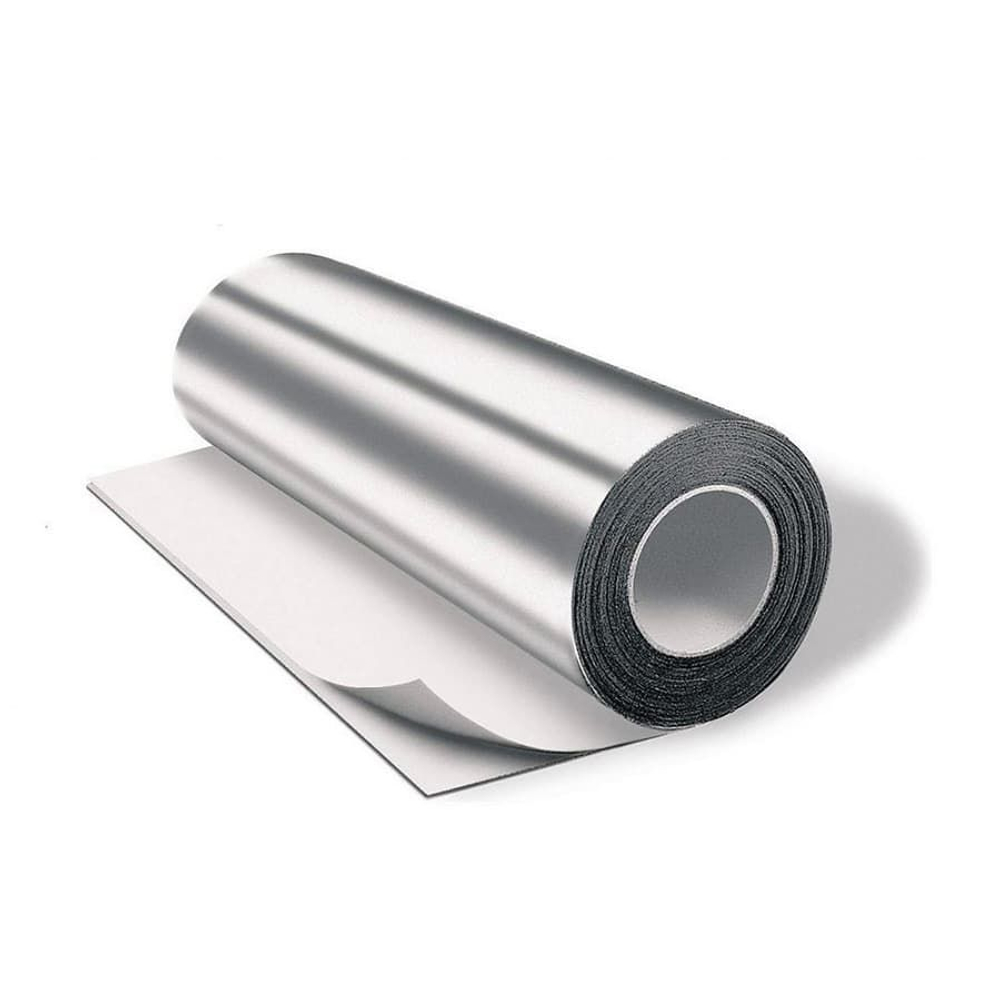 Рулон K-FLEX 13x1000-14 ST AD AL CLAD (каучук) толщина 13мм, ширина 1м, в рулоне 14кв.м, самоклеящаяся