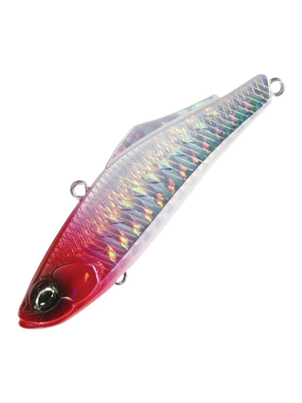 Воблер DUO Bay Ruf Tide Vib 80, CEA0737 Lime Head Clear Gigo, 80 мм, 25 г, тонущий, виб