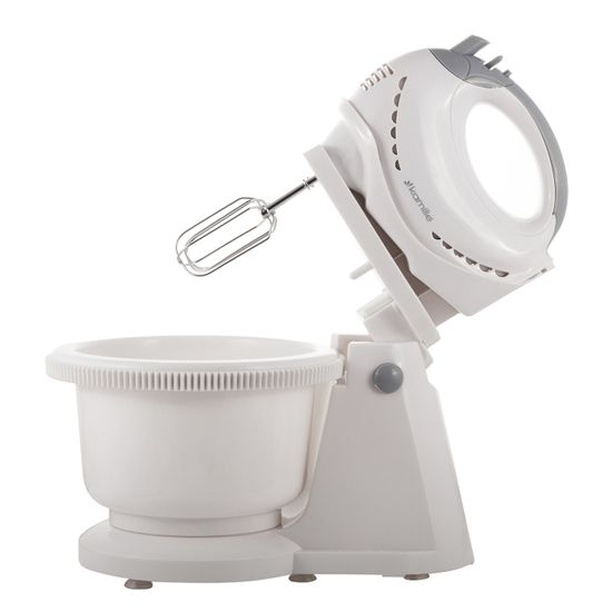 Миксер электрический с вращающейся чашей Kamille KM 6753