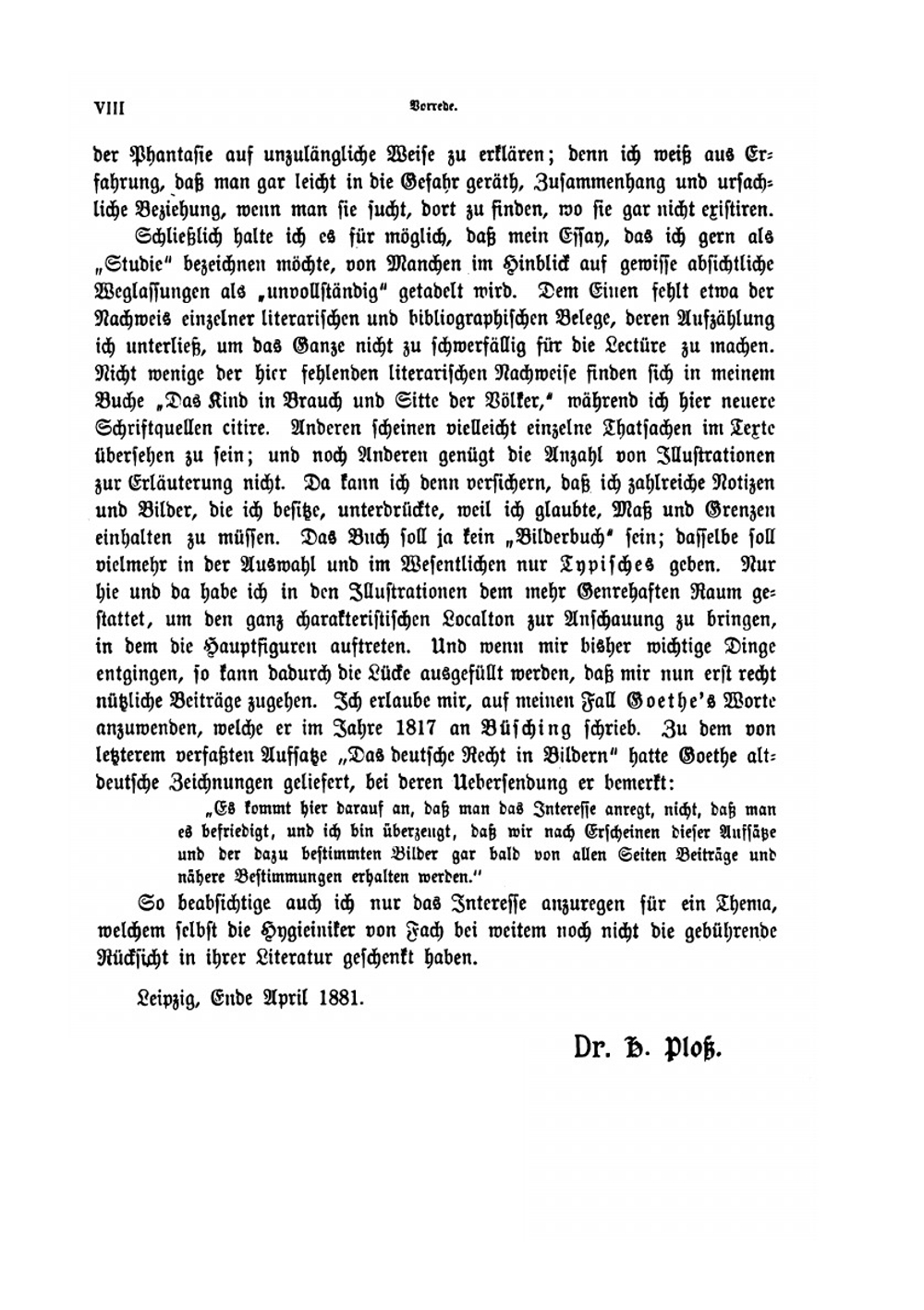 Das Kleine Kind. vom Tragbett bis zum ersten Schritt, Über das Legen, Tragen und Wiegen, Gehen, Stehen und Sitzen der kleinen Kinder bei den verschiedenen Völkern der Erde | H.H. Ploss