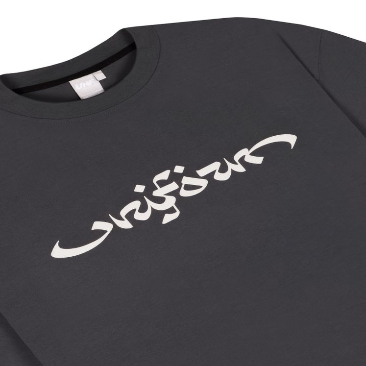 Футболка UNIFORM Relaxed Heavy Arabic, темно-серый