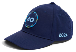 Теннисная кепка Australian Open Adults Round Logo Cap (OSFA) - navy