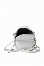 Женский рюкзак-сумка из экокожи QOZA белый