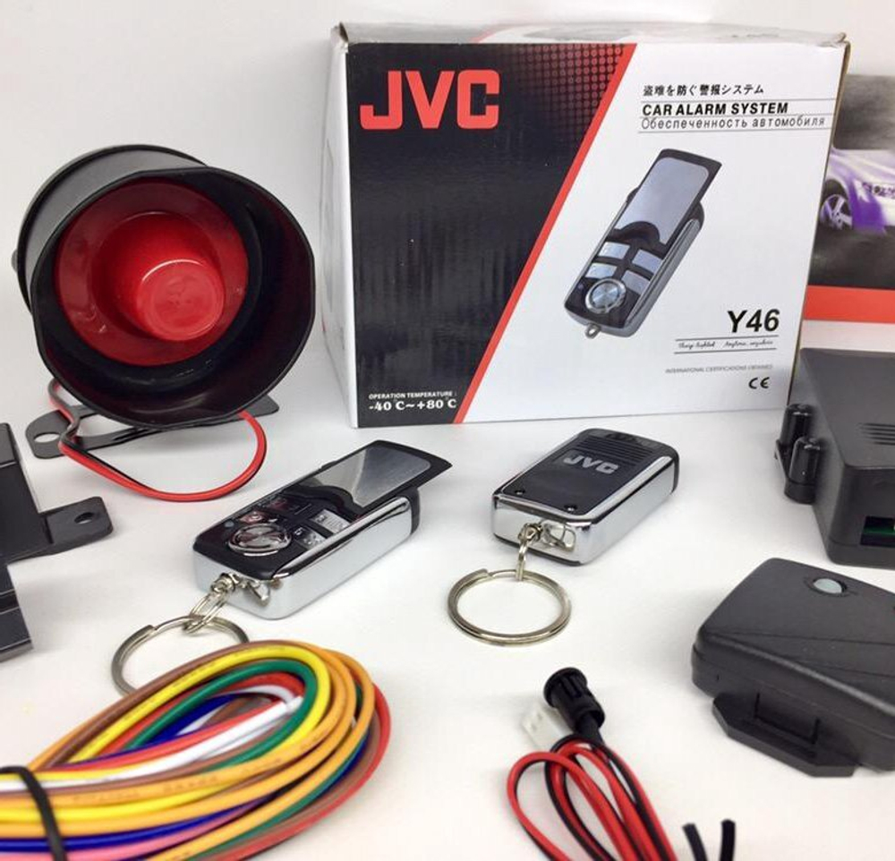 Автомобильная сигнализация JVC Y46