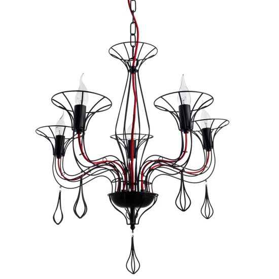 Подвесная люстра Arte Lamp ARTEFACT A3225LM-5BK